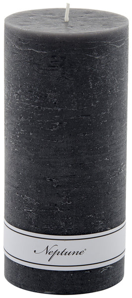 Blyton 7 x 15cm Pillar Candle - Charcoal