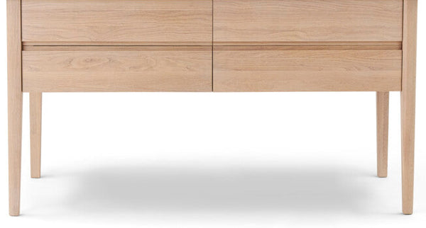 Borough Freestanding Kitchen Island Base - Natural Oak- Missing Drawer- No Top