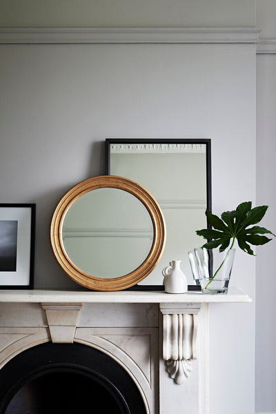 Fleming 64 Round Mirror - Gilt Gold