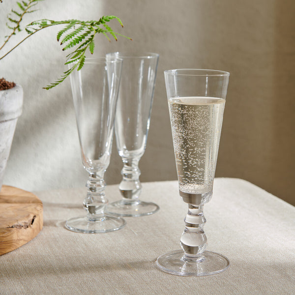 Greenwich Champagne Flutes - Set of 6