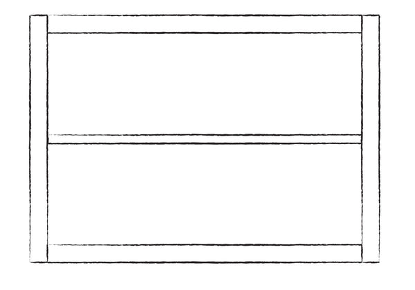 Bespoke Production - Henley Oak Open Rack Wall Cabinet