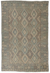 Kelso Kilim Rug 300x400cm - Teal