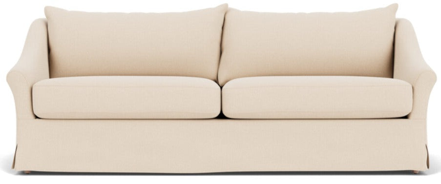 Long Island Grand Sofa - Hugo Pale Oat - Pale Oak Legs  Set