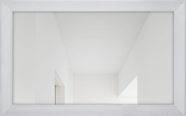 Lynton 136 Rectangular Mirror - 55" TV - Snow