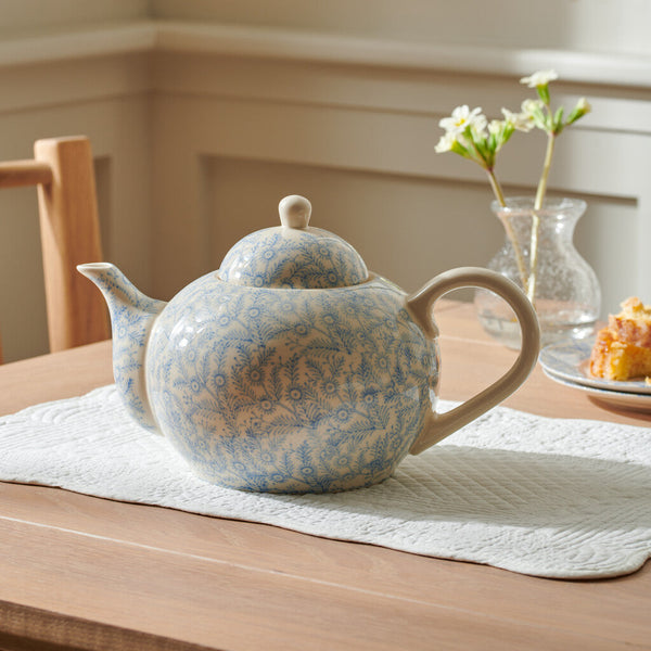 Olney Large Teapot - Flax Blue