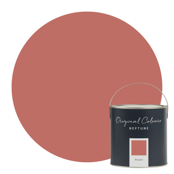 Neptune Eggshell Waterbased Pot 125ml - Rhubarb