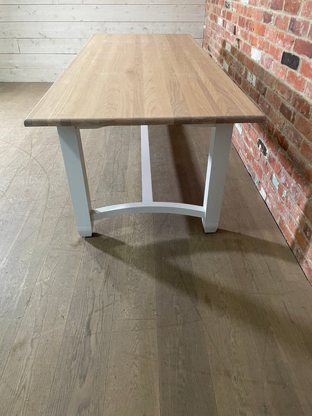 Chichester 8 Seater Rectangular Dining Table- Silver Birch