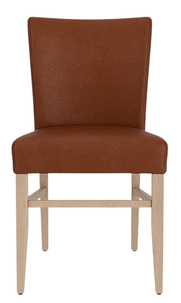 Miller Dining Chair - Barnaby Leather Saddle - VO Legs