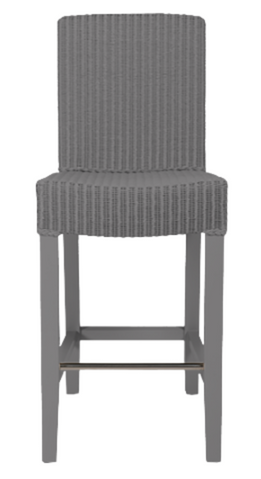 Montague High Back Bar Stool - Fog