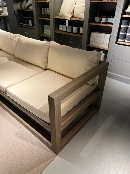 Pembrey Corner Sofa 6 Seater Natural Cushions & Pembrey Coffee Table SET
