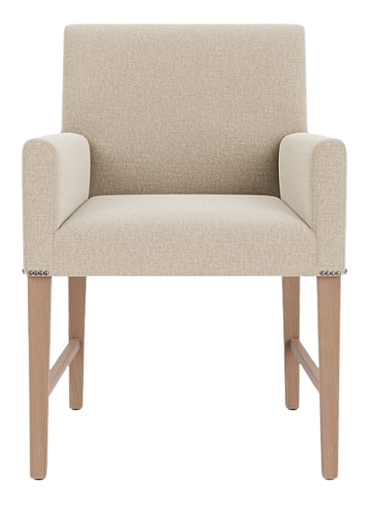 Shoreditch Carver Chair - Linara Natural - Pale Oak