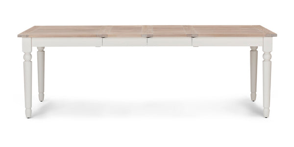 Suffolk 4-8 Seater Extending Dining Table- Silver Birch