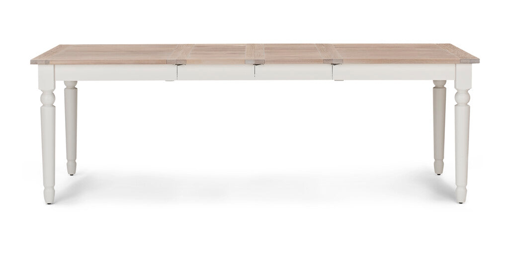 Suffolk 8 Seater Extending Dining Table- Silver Birch