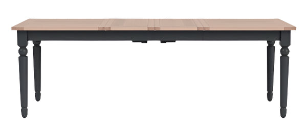 Suffolk 4-8 Seater Extending Dining Table- Smoke