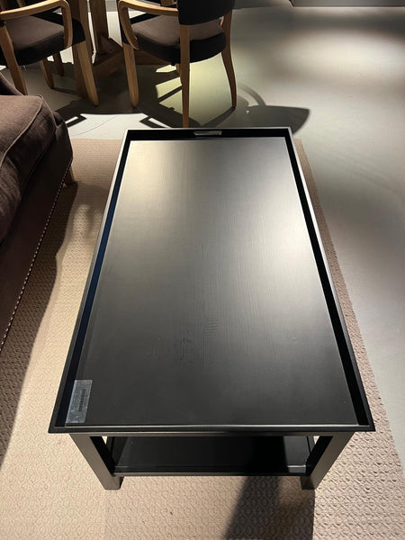 Aldwych 110 Rectangular Coffee Table - Warm Black