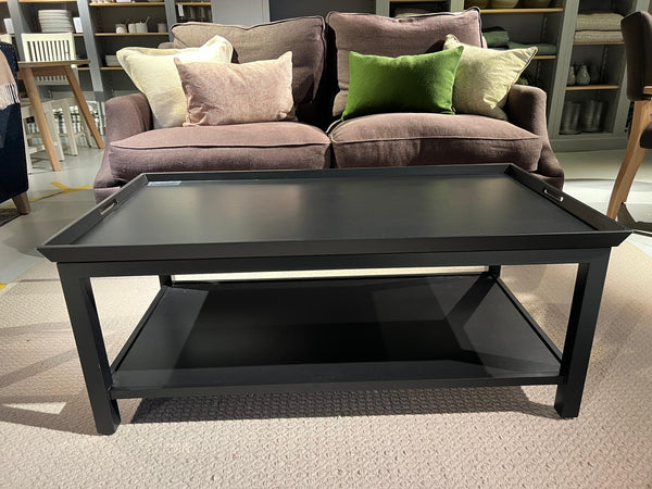 Aldwych 110 Rectangular Coffee Table - Warm Black