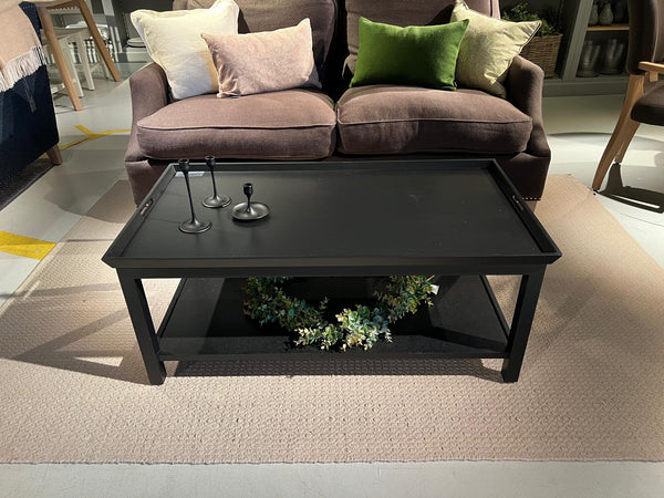 Aldwych 110 Rectangular Coffee Table - Warm Black