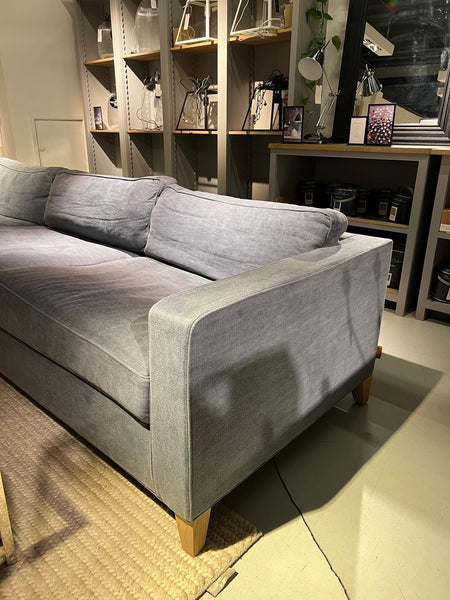 Shoreditch L Shape Corner Sofa - Left - Chloe Denim - VO Legs