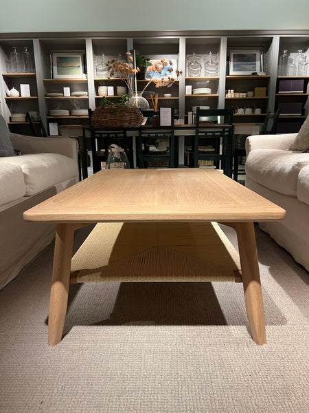 Wycombe 120 Rectangular Coffee Table - Natural Oak