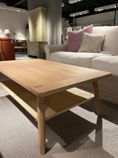 Wycombe 120 Rectangular Coffee Table - Natural Oak