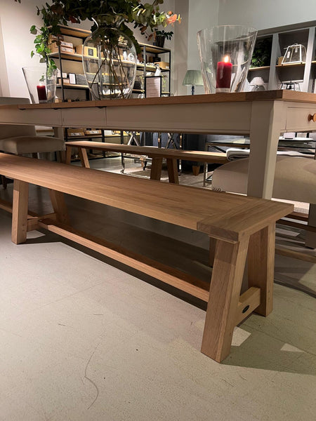 Arundel 280 Bench - Natural Oak