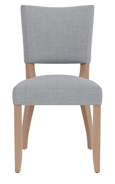 Mowbray Dining Chair - Chloe Ash - Natural Oak Legs