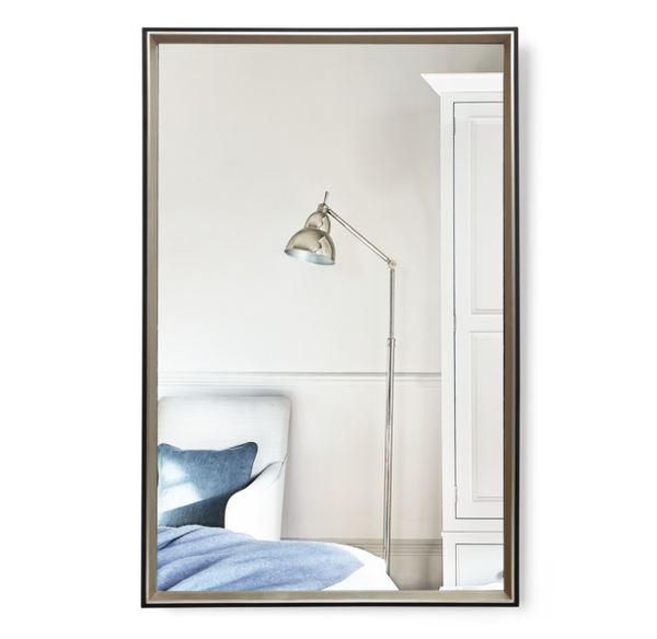 Avington Rectangular Mirror, Medium- No Hanging Batten