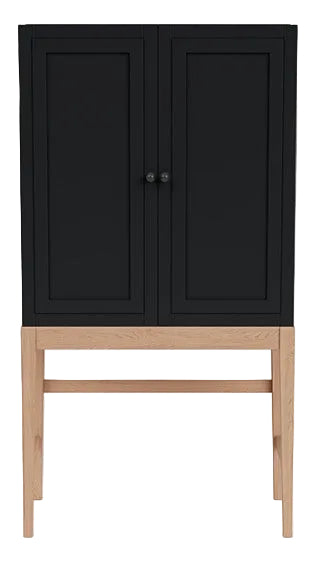 Ardingly Cabinet in Charcoal with Mirror & Lights