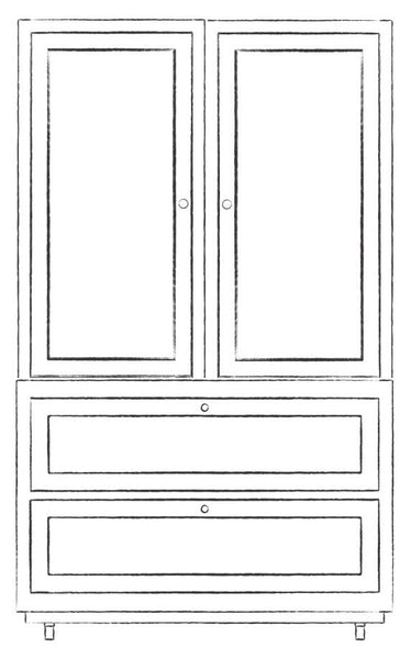 Bespoke Production - Henley Full Height Larder Cabinet
