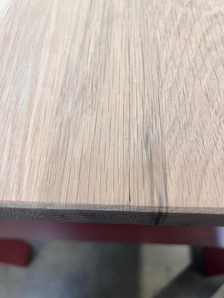 Charlecote 1200 Rectangular Island - Rhubarb & Oak