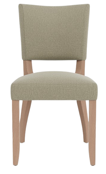 Mowbray Dining Chair - Linara Moss - Pale Oak