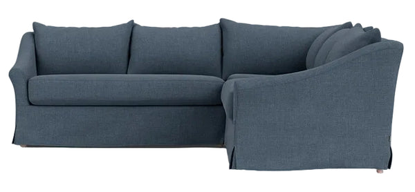 Long Island 5 Seater Corner Sofa - Linara Smoke