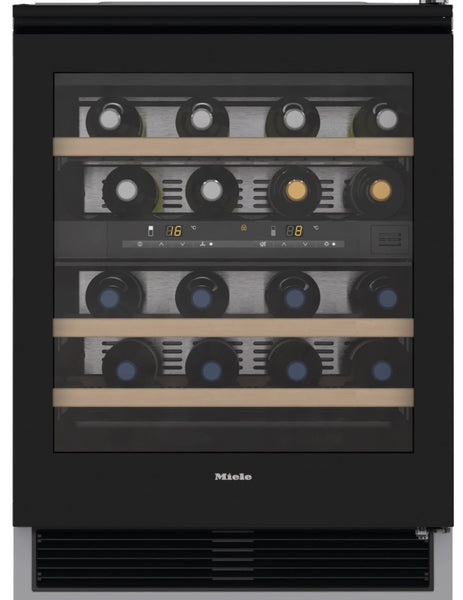 Miele Pureline Built Under Wine Conditioning Unit Black- KWT6321UG-9850160