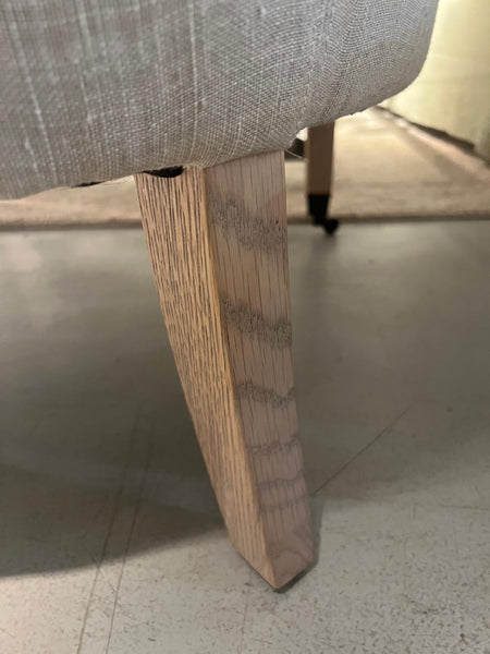 Amelia Armchair - Harry Sand - Pale Oak Legs