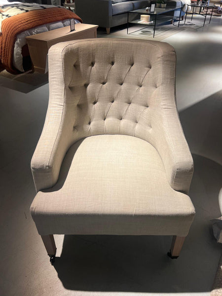 Amelia Armchair - Harry Sand - Pale Oak Legs