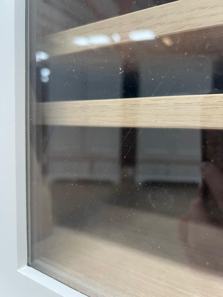Farlow Glazed 2 Door Base Cabinet - Silver Birch