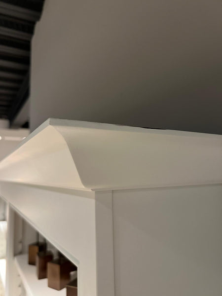 Chichester 6ft Open Rack Dresser - Shingle