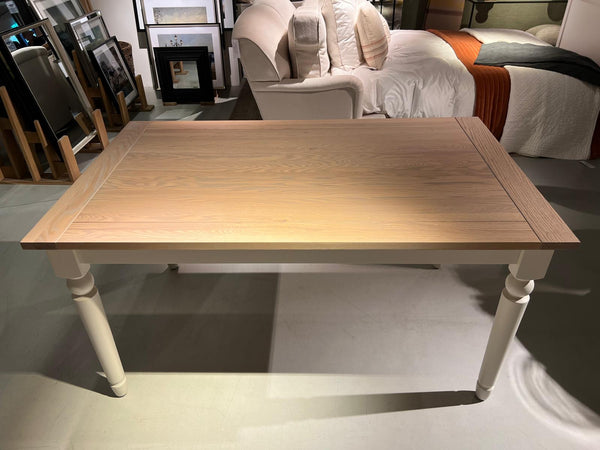 Suffolk 4 Seater Dining Table- Silver Birch