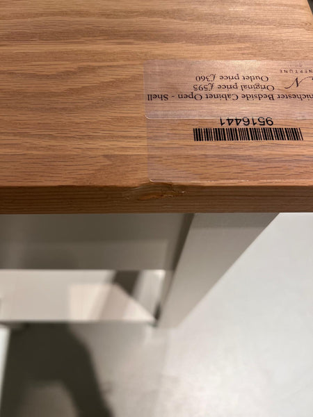 Chichester Bedside Cabinet Open - Shell