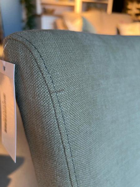 Mowbray Dining Chair - Linara Moss - Pale Oak