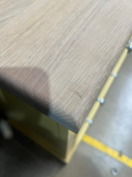 Chichester 5ft Glazed Rack Grand Dresser - Saffron- No Cornice