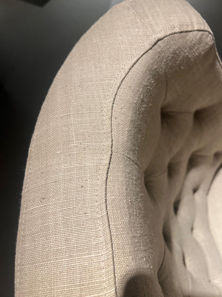 Amelia Armchair - Harry Sand - Pale Oak Legs