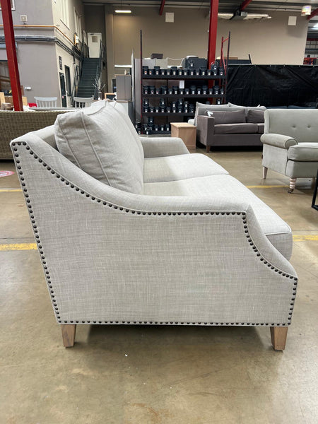 Eva Sofa Large - Harry Sand - Vintage Oak Legs
